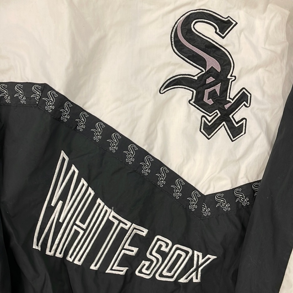 Vintage 90s Pro Player Chicago White Sox Lightweight Jacket / size XL